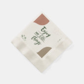 小楽しむさなもの感動的 縁ありカクテルナプキン (角)