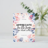 小楽しむ事引用文 ポストカード (スタンド正面)