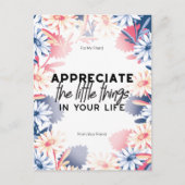 小楽しむ事引用文 ポストカード (正面)