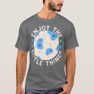 小楽しむ事微生物学14 Tシャツ
