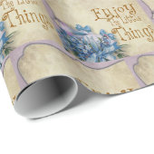 小楽しむ物の光沢のあるラッピング紙 ラッピングペーパー (ロールコーナー)