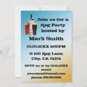 小樽のパーティの招待状 招待状 (裏面)