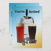 小樽のパーティの招待状 招待状 (正面/裏面)