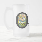 小樽のビールのジョッキを叩くこと! Octoberfestのオクトーバーフェスト フロストグラスビールジョッキ (左)