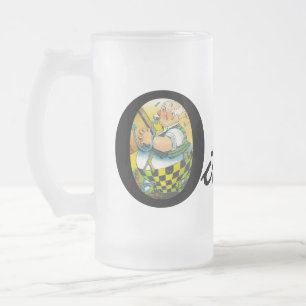 小樽のビールのジョッキを叩くこと! Octoberfestのオクトーバーフェスト フロストグラスビールジョッキ