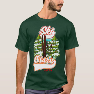 小樽日本ヴィンテージスキー Tシャツ