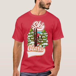 小樽日本ヴィンテージスキー Tシャツ
