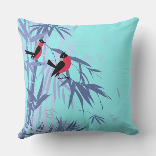 小歌鳥まくら クッション (裏面)