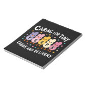 小気にさな労働と配送のL&Dナース ノートパッド (回転)