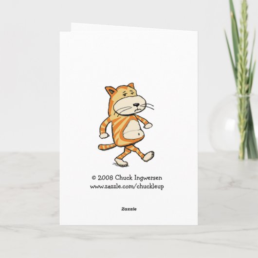 小浜おもしろい「Yesできる」誕生日カード カード (裏面)