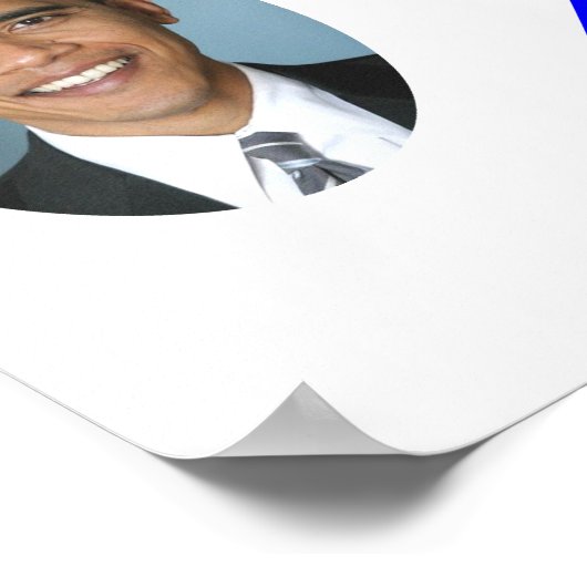 小浜バイデン氏2008 ポスター (角)