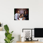 小浜家族ポートレート ポスター (ホームオフィス)