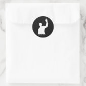 小浜恋しく思はまだおもしろい ラウンドシール (バッグ)