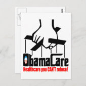 小浜気に：拒否できない医療！ ポストカード (正面/裏面)