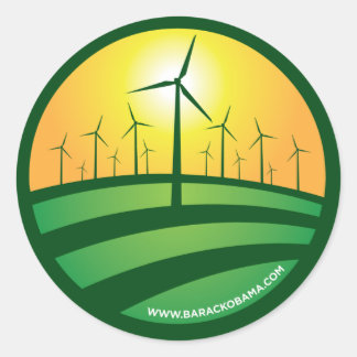 小浜風の変更4x4ラウンドステッカー ラウンドシール