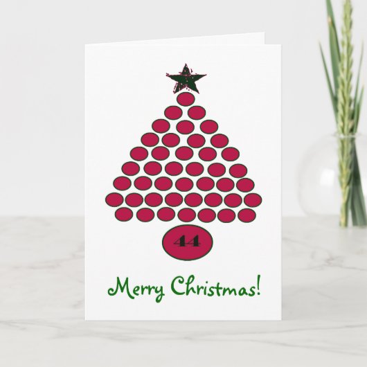 小浜44カスタムクリスマスカード シーズンカード (正面)