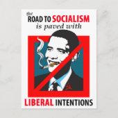 小浜:社会主義のはがき ポストカード (正面)