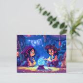 . .小海賊、富から予言を受ける ポストカード (スタンド正面)