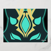 小源心衝撃 箔シーズンポストカード (裏面)