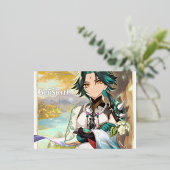 小源心衝撃 箔シーズンポストカード (立ち正面)