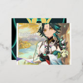 小源心衝撃 箔シーズンポストカード (正面/裏面)