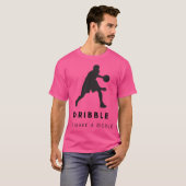 小滴を振りまいて謎を解く Tシャツ (正面フル)