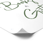 小漁師の赤ちゃんシャワー本と贈り物 ポスター (角)