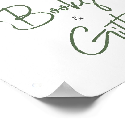 小漁師の赤ちゃんシャワー本と贈り物 ポスター (角)