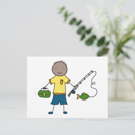 小漁師 ポストカード (スタンド正面)