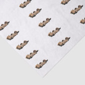 小熊と白いカスタムな10lbティッシュペーパー 薄葉紙 (詳細)