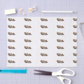 小熊と白いカスタムな10lbティッシュペーパー 薄葉紙 (クラフト)