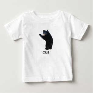 小熊のワイシャツ ベビーTシャツ