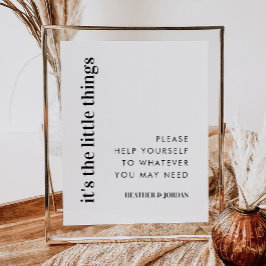 小物のバスルーム結婚バスケット ポスター