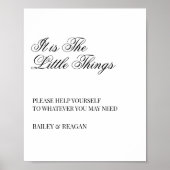 小物のバスルーム結婚バスケット ポスター (正面)