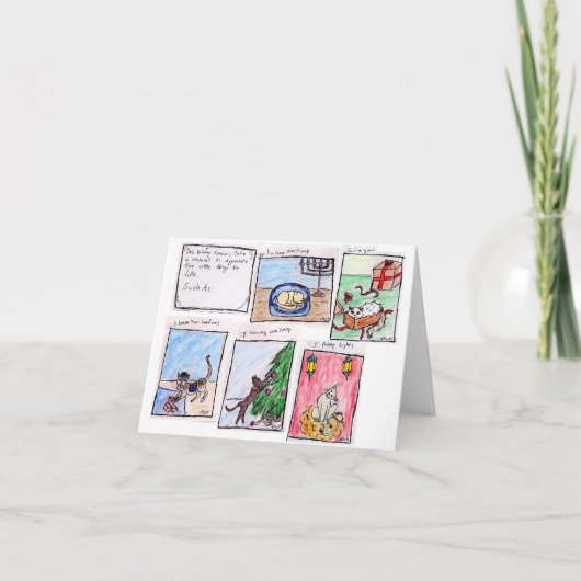 小物フルカー空白のド サンキューカード (正面)