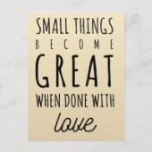 小物引用文 ポストカード (正面)