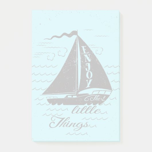 小物楽しむポスター ポストイット (正面)