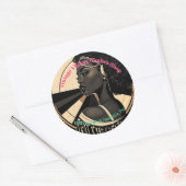 小物用ヴィンテージの丸シール ラウンドシール (封筒)