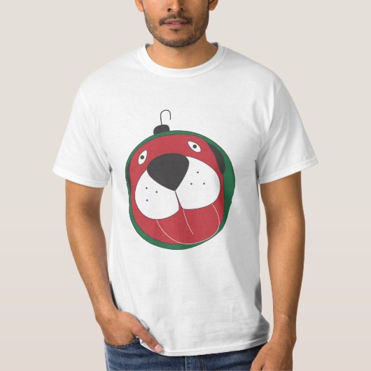 小犬のオーナメント Tシャツ (正面)