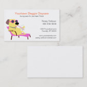 小犬のデイケアの名刺 名刺 (正面/裏面)