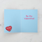 小犬のバレンタイン シーズンカード (内部)