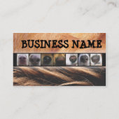 小犬の名刺 名刺 (裏面)