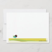 小犬の招待状 招待状 (裏面)