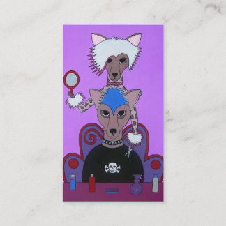 小犬は名刺をしました 名刺