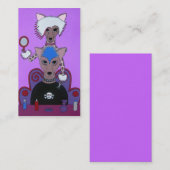 小犬は名刺をしました 名刺 (正面/裏面)