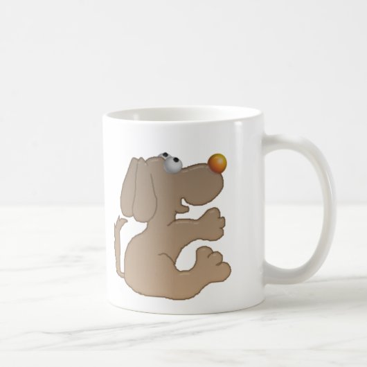 小犬を頼むこと コーヒーマグカップ (右)