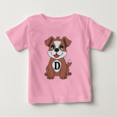 小犬 ベビーTシャツ (正面)