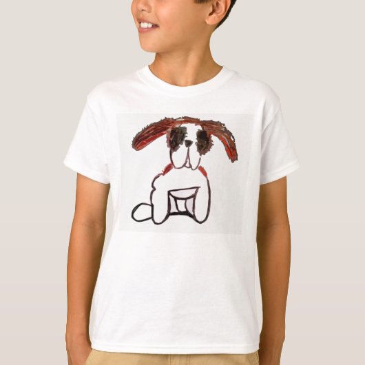小犬 Tシャツ (正面)