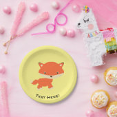 小狐 ペーパープレート (パーティー)