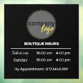 小独占的営業時間アポイントメント白 ウィンドウサイン (シート3)